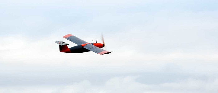 First flight of hydrogen-powered drone with water vapour exhaust